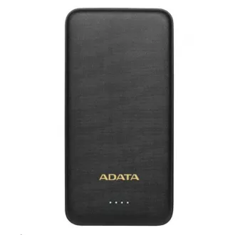 ADATA PowerBank AT10000 - külső akkumulátor mobilhoz/tablethez 10000mAh, fekete színű