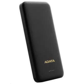 ADATA PowerBank AT10000 - külső akkumulátor mobilhoz/tablethez 10000mAh, fekete színű ADATA PowerBank AT10000 - külső akkumulátor mobilhoz/tablethez 10000mAh, fekete színű