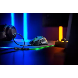 RAZER Basilisk V2, optikai egér, 20 000 dpi felbontás, USB, RGB