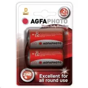 AgfaPhoto cink akkumulátor R20 / D, buborékfólia 2db