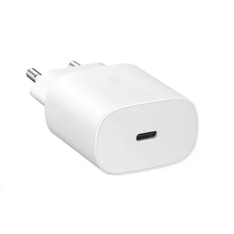 Samsung utazási töltő EP-TA800XWE, Quickcharge 25W, USB-C csatlakozó, fehér
