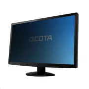 DICOTA adatvédelmi szűrő 2-utas monitorhoz 19.0 (4:3), oldalra szerelhető