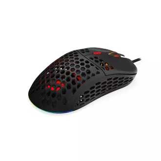 SPC Gear játék egér LIX + / vezetékes / optikai / PWM3360 / 800-12000 dpi / 1000 Hz / 6 gomb / 59g / ARGB / USB - Felbontott SPC Gear játék egér LIX + / vezetékes / optikai / PWM3360 / 800-12000 dpi / 1000 Hz / 6 gomb / 59g / ARGB / USB - Felbontott