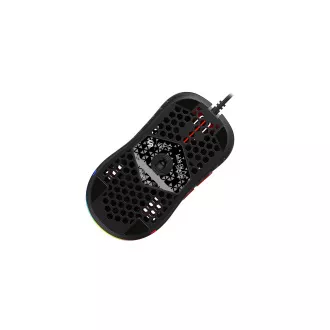 SPC Gear játék egér LIX + / vezetékes / optikai / PWM3360 / 800-12000 dpi / 1000 Hz / 6 gomb / 59g / ARGB / USB - Felbontott SPC Gear játék egér LIX + / vezetékes / optikai / PWM3360 / 800-12000 dpi / 1000 Hz / 6 gomb / 59g / ARGB / USB - Felbontott