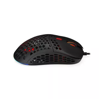 SPC Gear játék egér LIX + / vezetékes / optikai / PWM3360 / 800-12000 dpi / 1000 Hz / 6 gomb / 59g / ARGB / USB - Felbontott SPC Gear játék egér LIX + / vezetékes / optikai / PWM3360 / 800-12000 dpi / 1000 Hz / 6 gomb / 59g / ARGB / USB - Felbontott