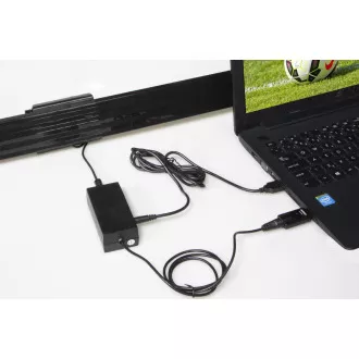 EVOLVEO Xany 5 LTE, 230/5V, aktív szobaantenna DAB /DVB-T2, LTE-szűrő