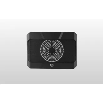 Cooler Master NotePal X150R hűtőállvány 17"-os notebookokhoz, fekete Cooler Master NotePal X150R hűtőállvány 17"-os notebookokhoz, fekete