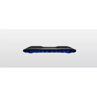 Cooler Master NotePal X150R hűtőállvány 17"-os notebookokhoz, fekete Cooler Master NotePal X150R hűtőállvány 17"-os notebookokhoz, fekete