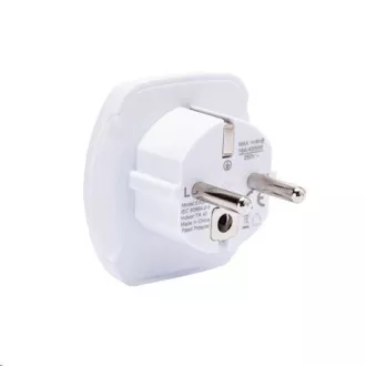 Solight utazási adapter külföldiek számára a Cseh Köztársaságban