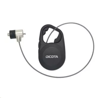 DICOTA biztonsági kábel T-Lock Behúzható, kulcsos, 3x7 mm-es nyílás