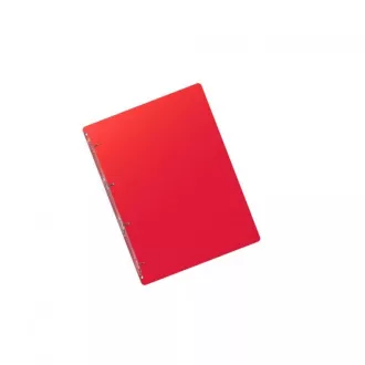 Iratgyűjtő A4 2cm 4 gyűrű átm. piros
