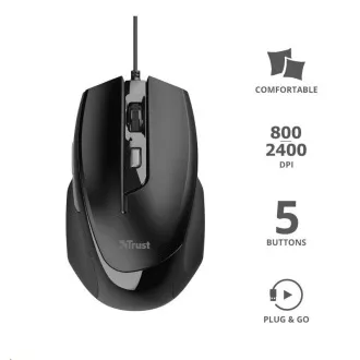 TRUST egér Voca Comfort Mouse