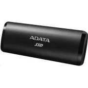 ADATA külső SSD 256GB SE760 USB 3.2 Gen2 C-típusú Fekete