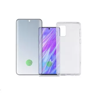 4smarts 360 ° Premium Protection készlet (UltraSonic edzett üveg és gél hátlap) Samsung Galaxy S20 készülékhez 4smarts 360 ° Premium Protection készlet (UltraSonic edzett üveg és gél hátlap) Samsung Galaxy S20 készülékhez