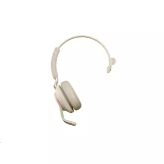 Jabra headset állvánnyal Evolve2 65, Link 380c MS, mono, bézs - Felbontott Jabra headset állvánnyal Evolve2 65, Link 380c MS, mono, bézs - Felbontott