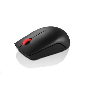 LENOVO vezeték nélküli egér Essential kompakt vezeték nélküli egér - 1000 DPI, optikai, USB, 3 gomb, fekete LENOVO vezeték nélküli egér Essential kompakt vezeték nélküli egér - 1000 DPI, optikai, USB, 3 gomb, fekete