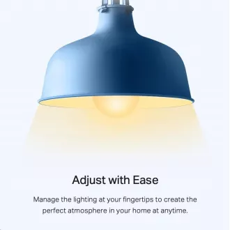 TP-Link Tapo L510E Smart WiFi dimmelhető LED izzó (fehér, 2700K, 806lm, 2, 4GHz, E27)