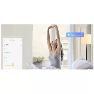 TP-Link Tapo L510E Smart WiFi dimmelhető LED izzó (fehér, 2700K, 806lm, 2, 4GHz, E27)