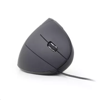 GEMBIRD egér MUS-ERGO-01, vezetékes, optikai, függőleges, 1200-3200 dpi, USB, fekete GEMBIRD egér MUS-ERGO-01, vezetékes, optikai, függőleges, 1200-3200 dpi, USB, fekete
