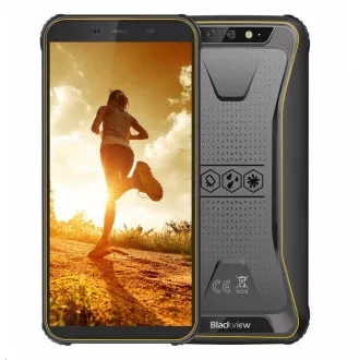 iGET Blackview GBV5500 Plus sárga, két SIM, IP68, sárga