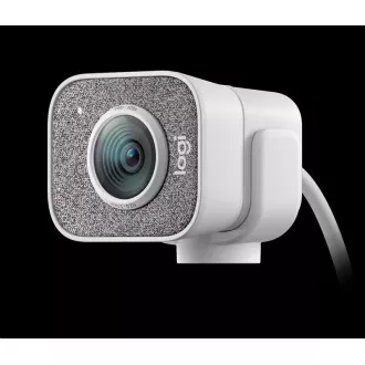 Logitech StreamCam C980 - Full HD kamera USB-C-vel az élő közvetítéshez és tartalomkészítéshez, fehér