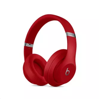 Beats Studio3 vezeték nélküli fülre helyezhető fejhallgató - piros