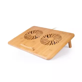 C-TECH hűtőbetét NTB bambusz alatt, 15, 6", 2x 140mm, 2x USB C-TECH hűtőbetét NTB bambusz alatt, 15, 6", 2x 140mm, 2x USB