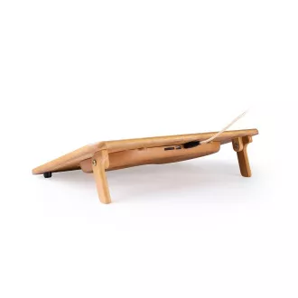 C-TECH hűtőbetét NTB bambusz alatt, 15, 6", 2x 140mm, 2x USB C-TECH hűtőbetét NTB bambusz alatt, 15, 6", 2x 140mm, 2x USB