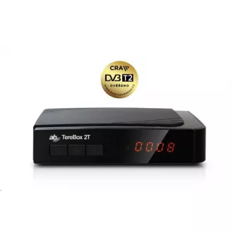 AB TereBox 2T HD földi / kábel vevő DVB-T2 CZ