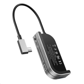 Baseus multifunkcionális HUB iPad Pro USB-C-hez, szürke