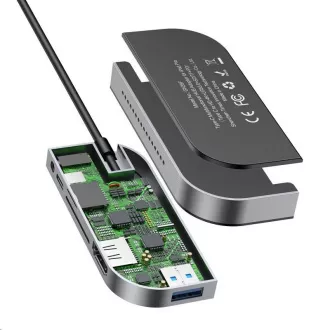 Baseus multifunkcionális HUB iPad Pro USB-C-hez, szürke