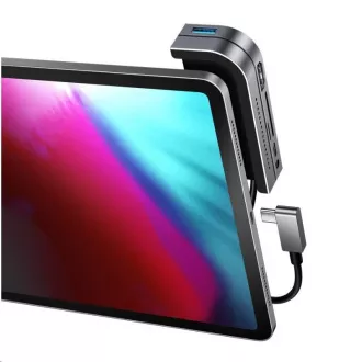 Baseus multifunkcionális HUB iPad Pro USB-C-hez, szürke