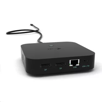 tec USB-C kétkijelzős dokkolóállomás, 100 W-os tápellátás tec USB-C kétkijelzős dokkolóállomás, 100 W-os tápellátás