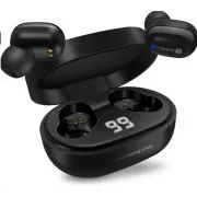 CONNECT IT True Wireless SensorTouch fülbe helyezhető fejhallgató mikrofonnal, fekete