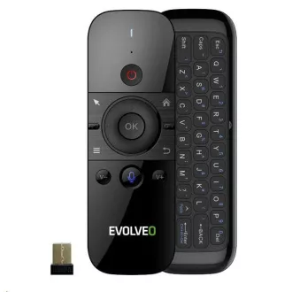 EVOLVEO FlyMotion D1, vezeték nélküli giroszkópos egér billentyűzettel