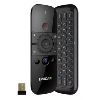 EVOLVEO FlyMotion D1, vezeték nélküli giroszkópos egér billentyűzettel