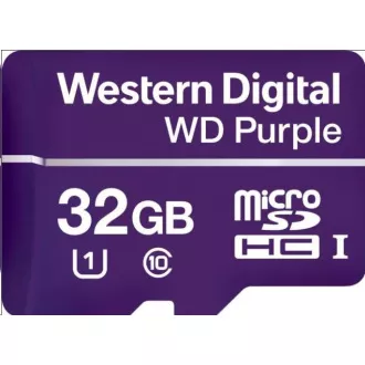 WD MicroSDHC kártya 32 GB Lila WDD032G1P0C Class 10, 16TBW