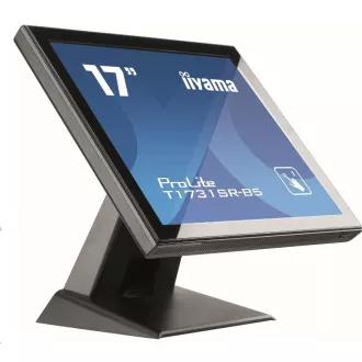 Iiyama érintőképernyő ProLite T1731SR-W5, 43,2 cm (17 ''), AT fekete Iiyama érintőképernyő ProLite T1731SR-W5, 43,2 cm (17 ''), AT fekete