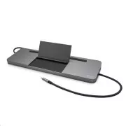 i-tec USB-C fém ergonomikus 4K 3x kijelző dokkolóállomás   Power Delivery 85 W