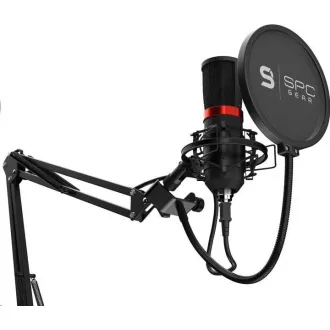 SPC Gear mikrofon SM950 Streaming mikrofon / USB / állítható kar / némító gomb / pop szűrő SPC Gear mikrofon SM950 Streaming mikrofon / USB / állítható kar / némító gomb / pop szűrő