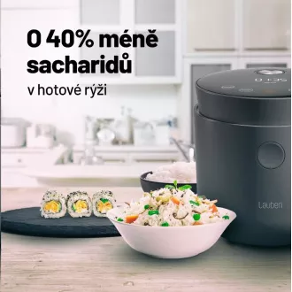 Lauben Alacsony cukortartalmú rizsfőző 1500AT - rizsfőző