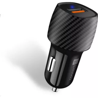 CONNECT IT InCarz QUICK CHARGE 3.0 autós töltő, 1x USB-A, 3 A, szén