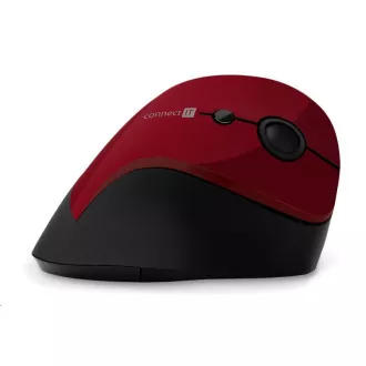 CSATLAKOZTASSA AZ EGÉSZSÉGÉRT ergonómikus függőleges egér, (+ 1x AA elem nélkül), vezeték nélküli, piros CSATLAKOZTASSA AZ EGÉSZSÉGÉRT ergonómikus függőleges egér, (+ 1x AA elem nélkül), vezeték nélküli, piros