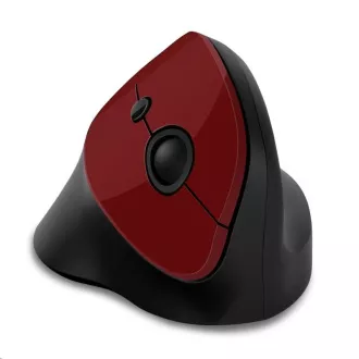 CSATLAKOZTASSA AZ EGÉSZSÉGÉRT ergonómikus függőleges egér, (+ 1x AA elem nélkül), vezeték nélküli, piros CSATLAKOZTASSA AZ EGÉSZSÉGÉRT ergonómikus függőleges egér, (+ 1x AA elem nélkül), vezeték nélküli, piros