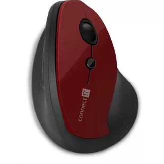 CSATLAKOZTASSA AZ EGÉSZSÉGÉRT ergonómikus függőleges egér, (+ 1x AA elem nélkül), vezeték nélküli, piros CSATLAKOZTASSA AZ EGÉSZSÉGÉRT ergonómikus függőleges egér, (+ 1x AA elem nélkül), vezeték nélküli, piros
