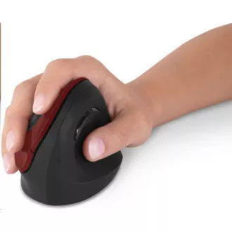 CSATLAKOZTASSA AZ EGÉSZSÉGÉRT ergonómikus függőleges egér, (+ 1x AA elem nélkül), vezeték nélküli, piros CSATLAKOZTASSA AZ EGÉSZSÉGÉRT ergonómikus függőleges egér, (+ 1x AA elem nélkül), vezeték nélküli, piros