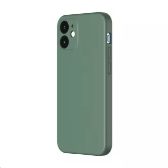 Baseus folyékony szilikagél védőtok Apple iPhone 12 6.1 '' sötétzöld telefonhoz Baseus folyékony szilikagél védőtok Apple iPhone 12 6.1 '' sötétzöld telefonhoz