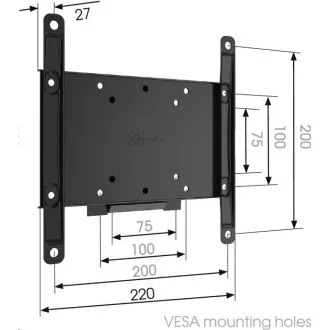 Vogel's MA2000 - fix TV tartó S