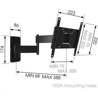 Vogel's MA2040 - TV-kar 3 csukló S