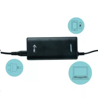 i-tec USB-C Dual Display dokkolóállomás, Power Delivery 100W   univerzális töltő 112W